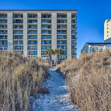 Luxury Myrtle Beach Condo Oceanfront With Hot Tub! Exterior foto