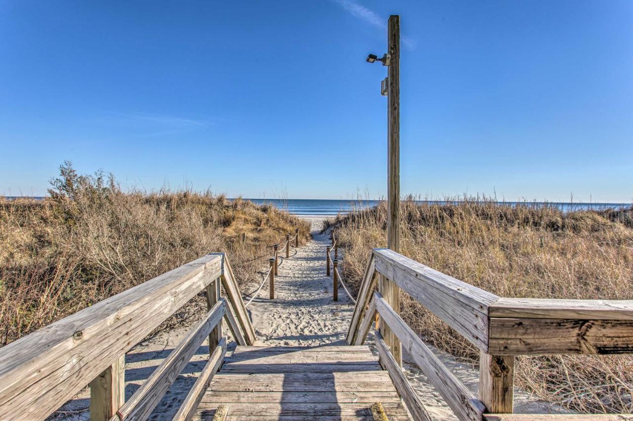Luxury Myrtle Beach Condo Oceanfront With Hot Tub! Exterior foto