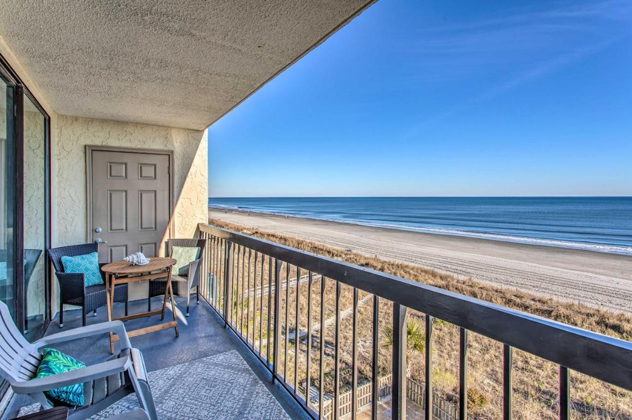 Luxury Myrtle Beach Condo Oceanfront With Hot Tub! Exterior foto