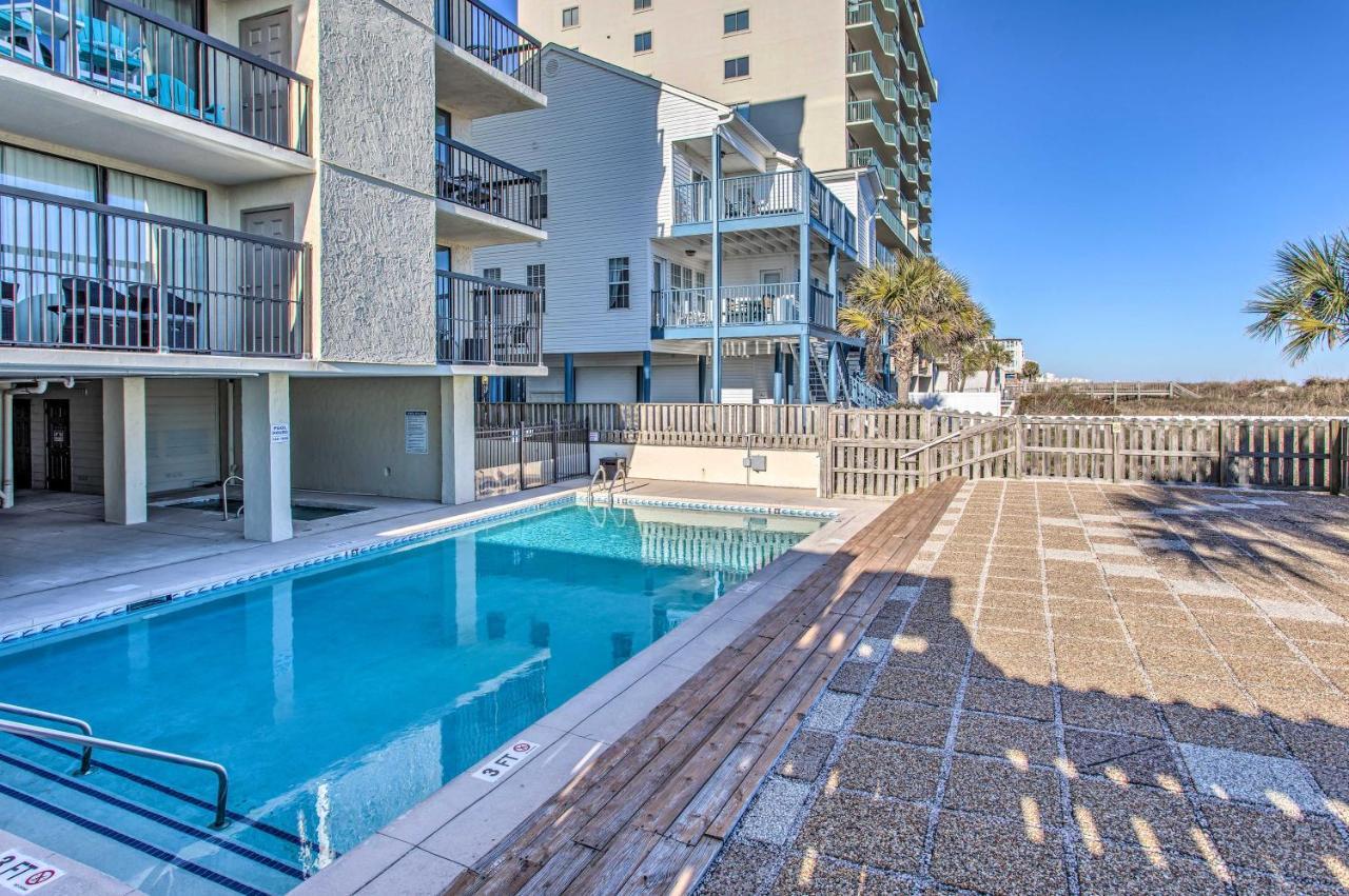 Luxury Myrtle Beach Condo Oceanfront With Hot Tub! Exterior foto