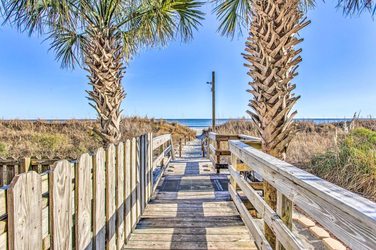 Luxury Myrtle Beach Condo Oceanfront With Hot Tub! Exterior foto